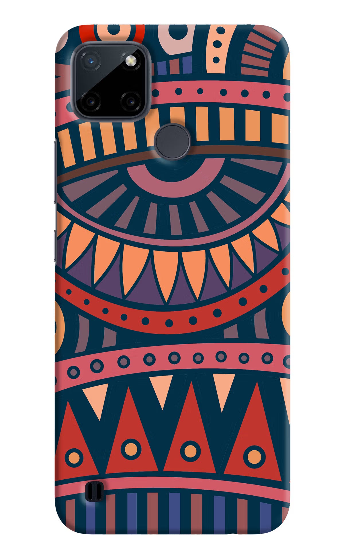 African Culture Design Realme C21Y/C25Y Hard Case Back Cover by Casekaro