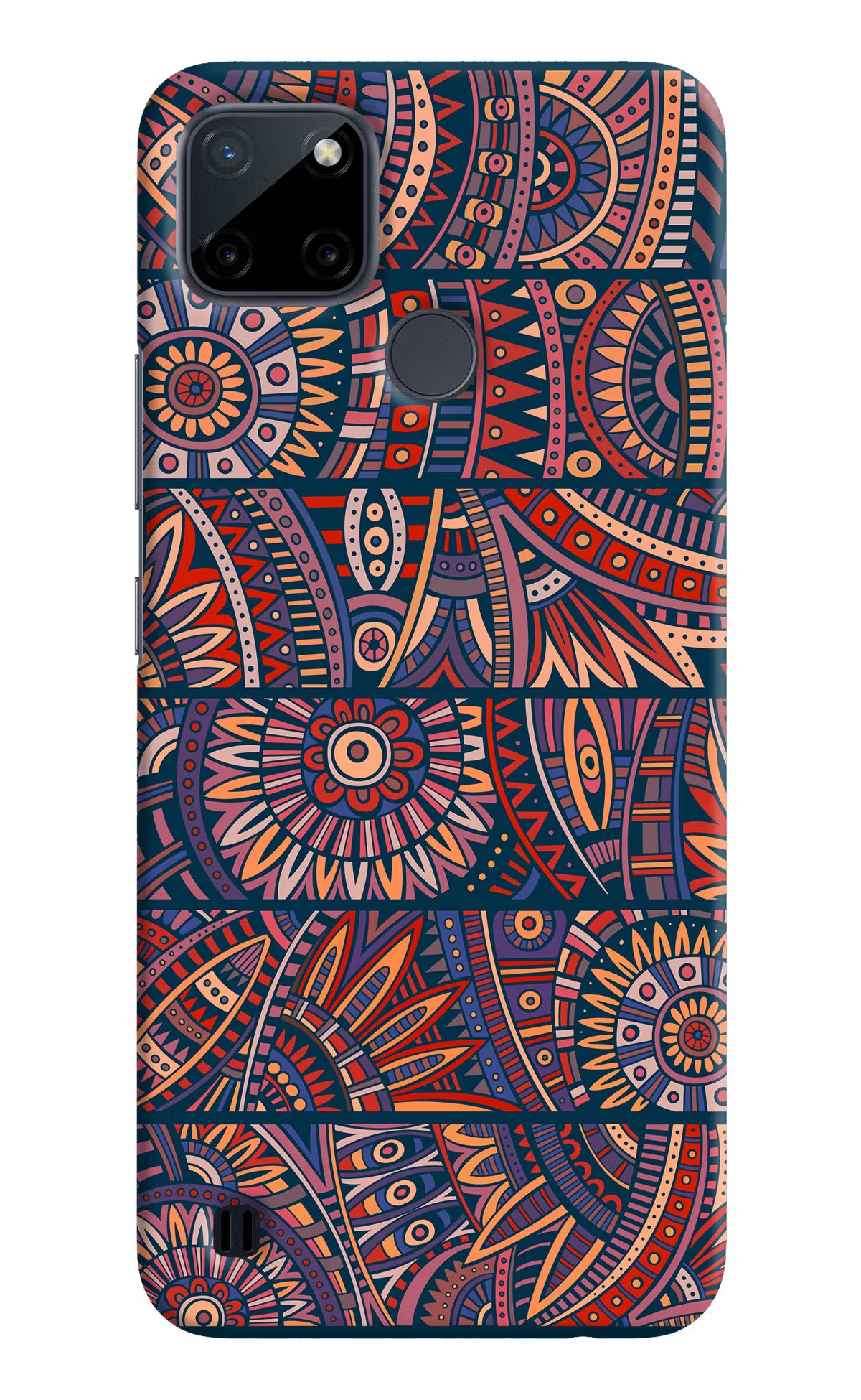 African Culture Design Realme C21Y/C25Y Hard Case Back Cover by Casekaro