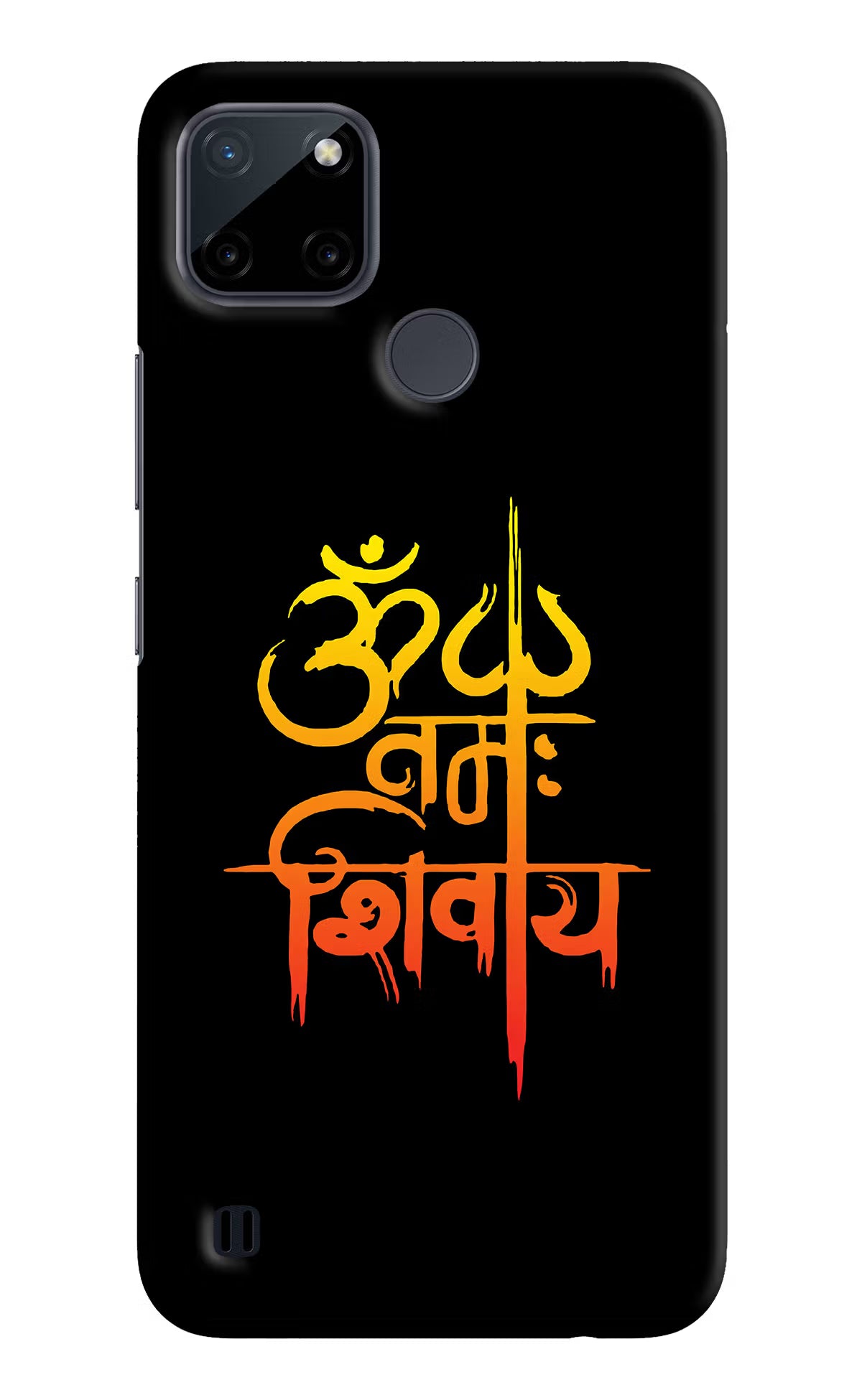 Om Namah Shivay Realme C21Y/C25Y Hard Case Back Cover by Casekaro