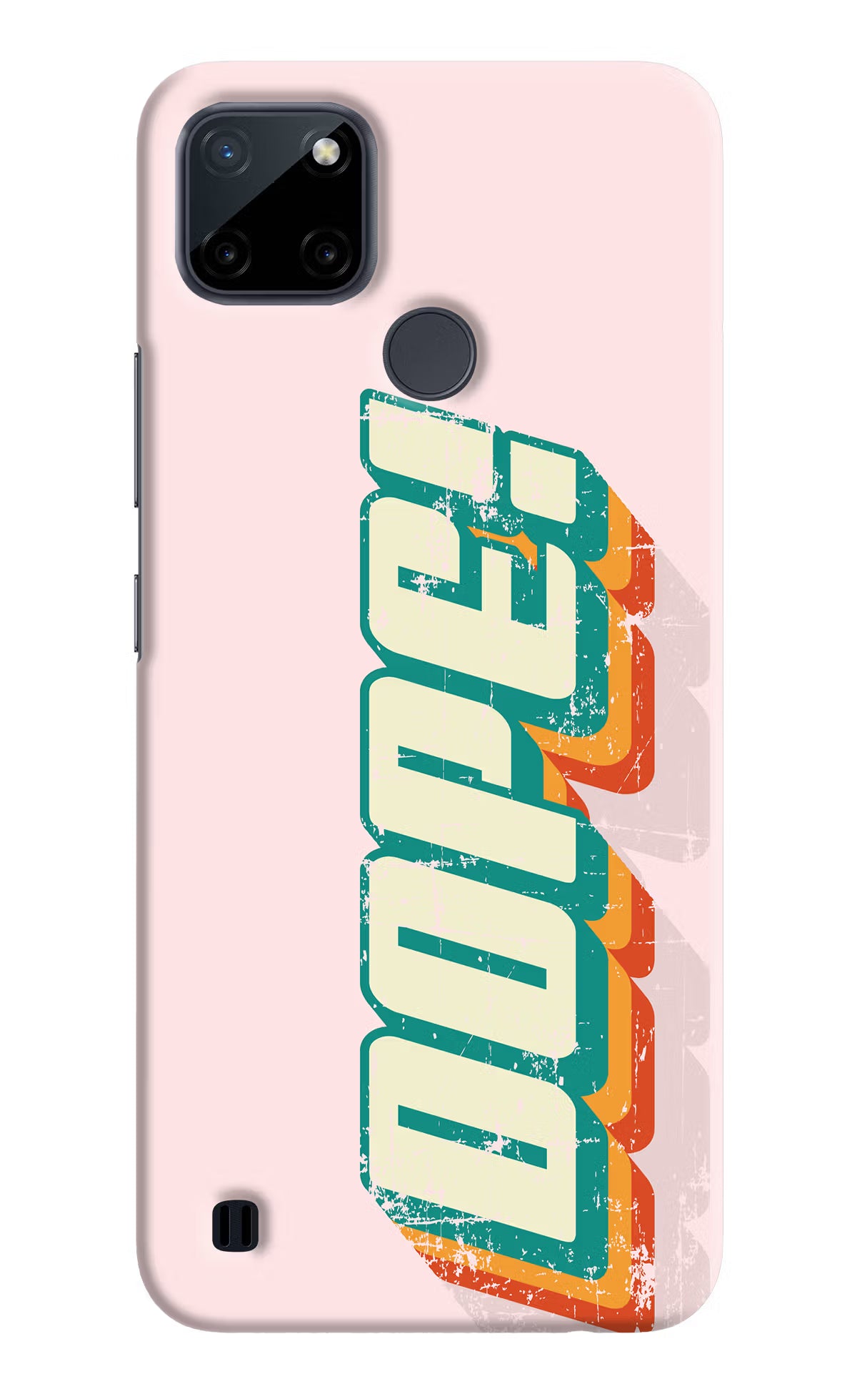 Dope Realme C21Y/C25Y Hard Case Back Cover by Casekaro