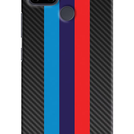 BMW Stripes Pattern Realme C21Y/C25Y Hard Case Back Cover by Casekaro
