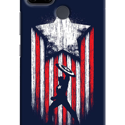 Captain America Marvel Art Realme C21Y/C25Y Hard Case Back Cover by Casekaro