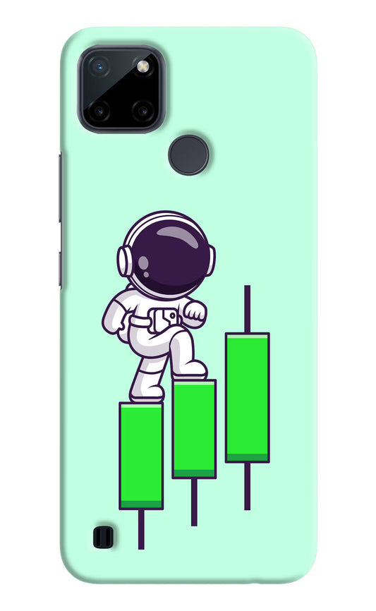 Astronaut Trader Realme C21Y/C25Y Hard Case Back Cover by Casekaro