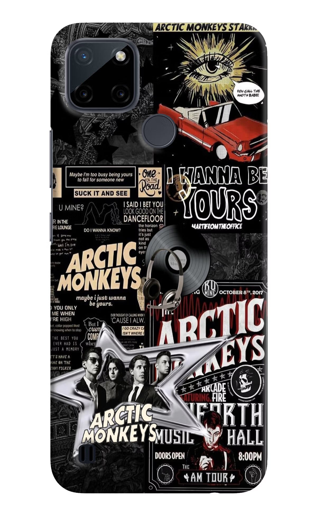 Arctic Monkeys Realme C21Y/C25Y Hard Case Back Cover by Casekaro
