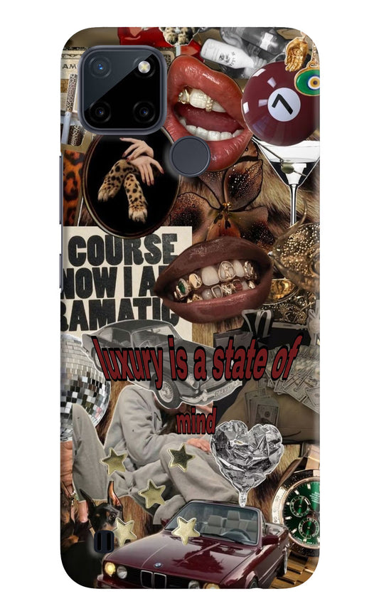 Luxury Realme C21Y/C25Y Hard Case Back Cover by Casekaro