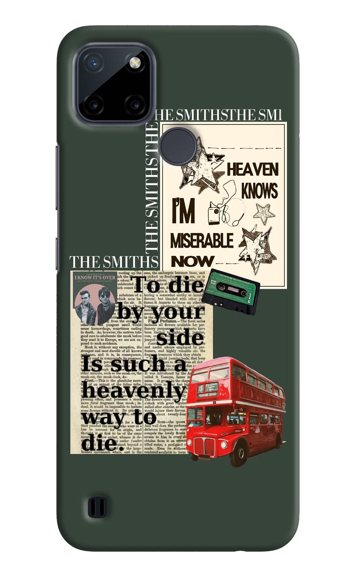 The Smiths Realme C21Y/C25Y Hard Case Back Cover by Casekaro