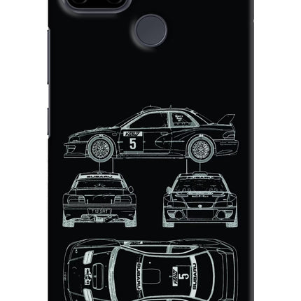 WRC'99 Realme C21Y/C25Y Hard Case Back Cover by Casekaro