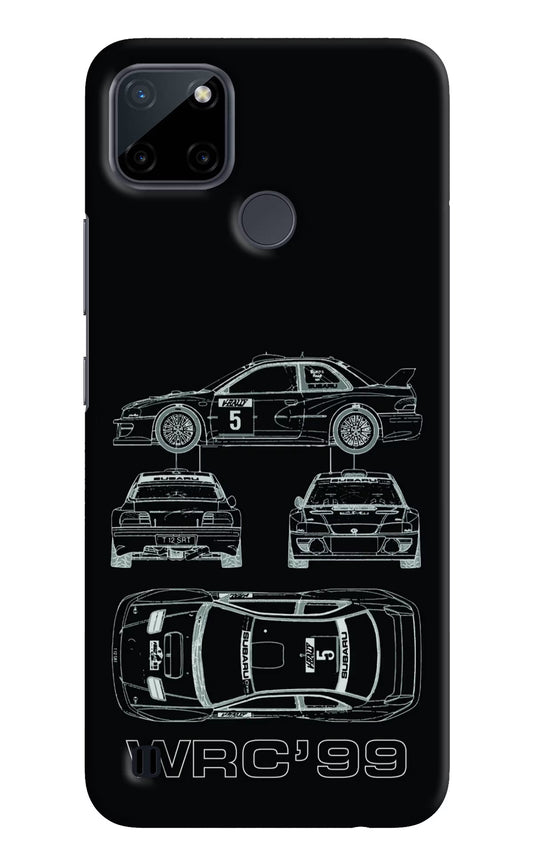 WRC'99 Realme C21Y/C25Y Hard Case Back Cover by Casekaro