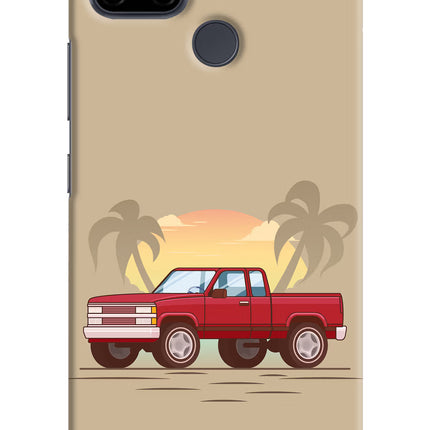 Desert Classic Drive Realme C21Y/C25Y Hard Case Back Cover by Casekaro