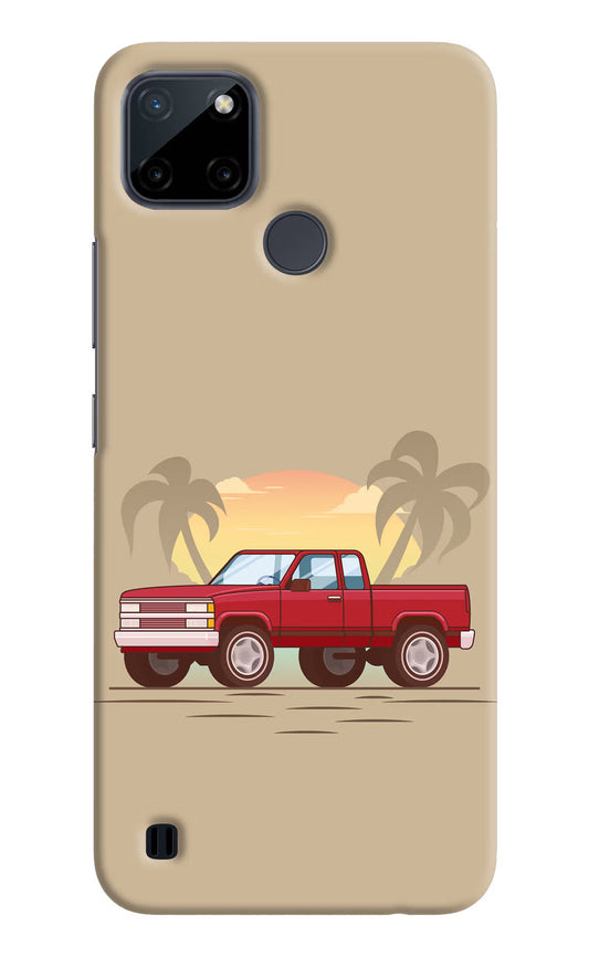 Desert Classic Drive Realme C21Y/C25Y Hard Case Back Cover by Casekaro