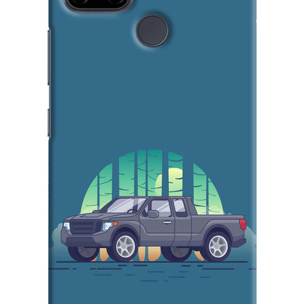 Retro Garage Vibe Realme C21Y/C25Y Hard Case Back Cover by Casekaro