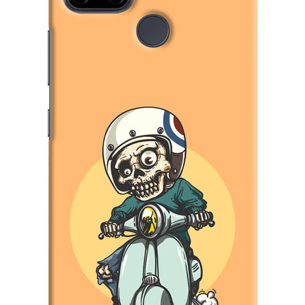 Undead Biker Realme C21Y/C25Y Hard Case Back Cover by Casekaro