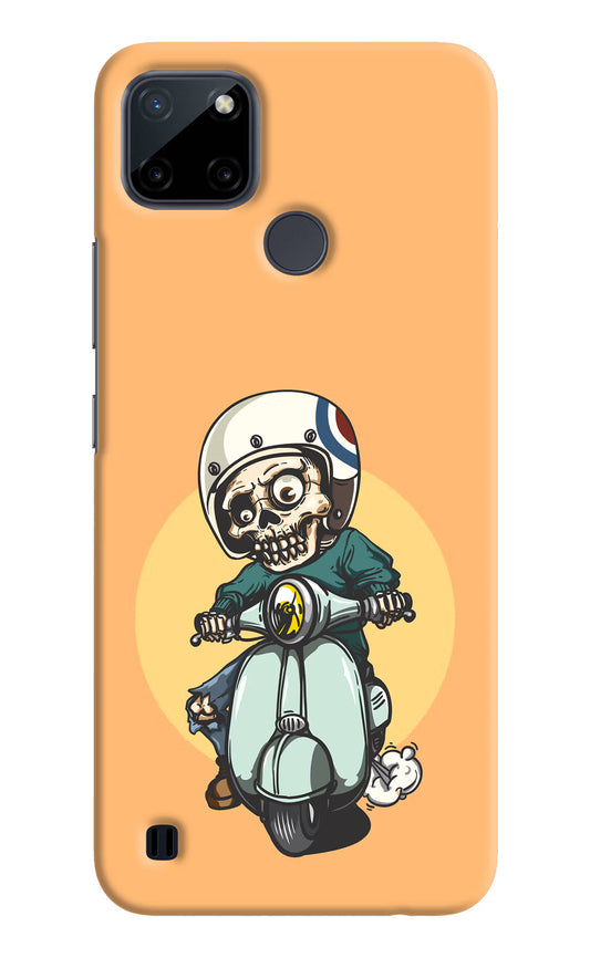 Undead Biker Realme C21Y/C25Y Hard Case Back Cover by Casekaro