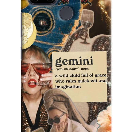 Gemini Zodiac Realme C21Y/C25Y Hard Case Back Cover by Casekaro