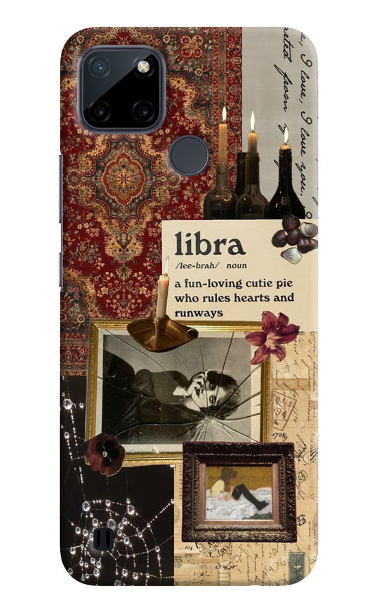 Libra Zodiac Realme C21Y/C25Y Hard Case Back Cover by Casekaro