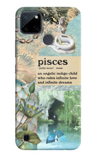 Pisces Zodiac Realme C21Y/C25Y Hard Case Back Cover by Casekaro