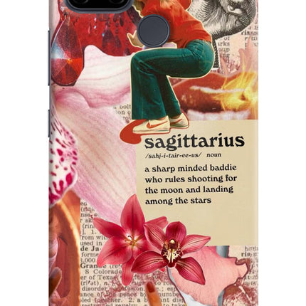 Sagittarius Zodiac Realme C21Y/C25Y Hard Case Back Cover by Casekaro