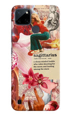 Sagittarius Zodiac Realme C21Y/C25Y Hard Case Back Cover by Casekaro