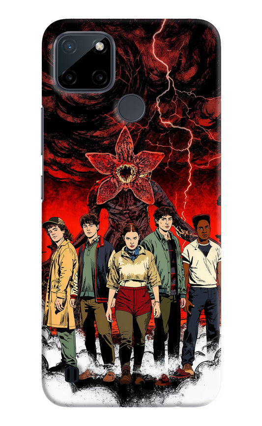 Ordinary Things Characters Realme C21Y/C25Y Hard Case Back Cover by Casekaro