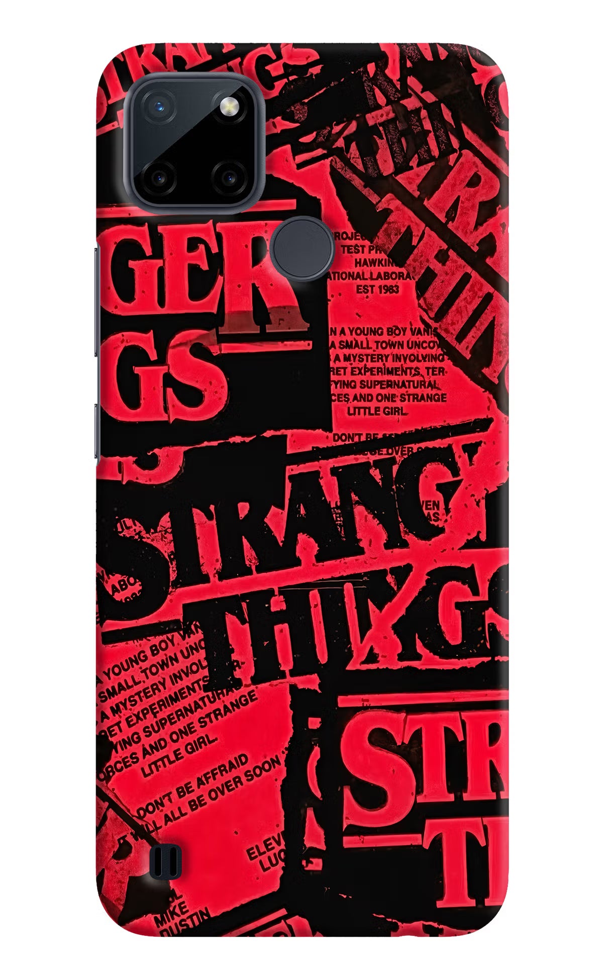 Ordinary Things Realme C21Y/C25Y Hard Case Back Cover by Casekaro