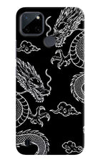 Twin Dragons Realme C21Y/C25Y Hard Case Back Cover by Casekaro