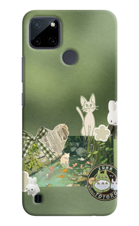 Aesthetic anime Realme C21Y/C25Y Back Cover