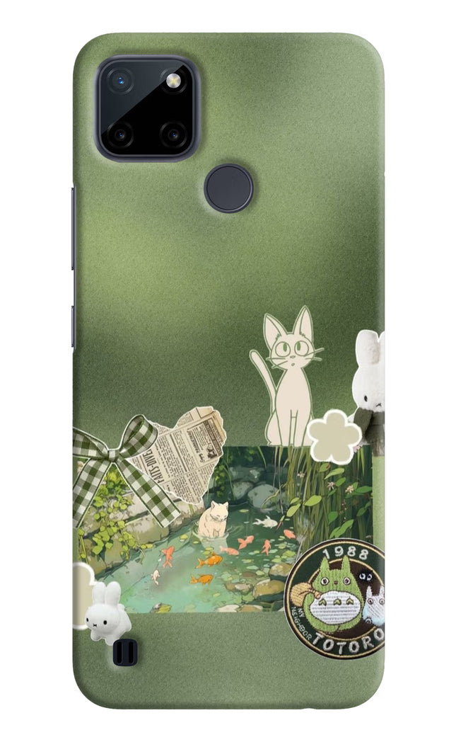 Aesthetic anime Realme C21Y/C25Y Hard Case Back Cover by Casekaro