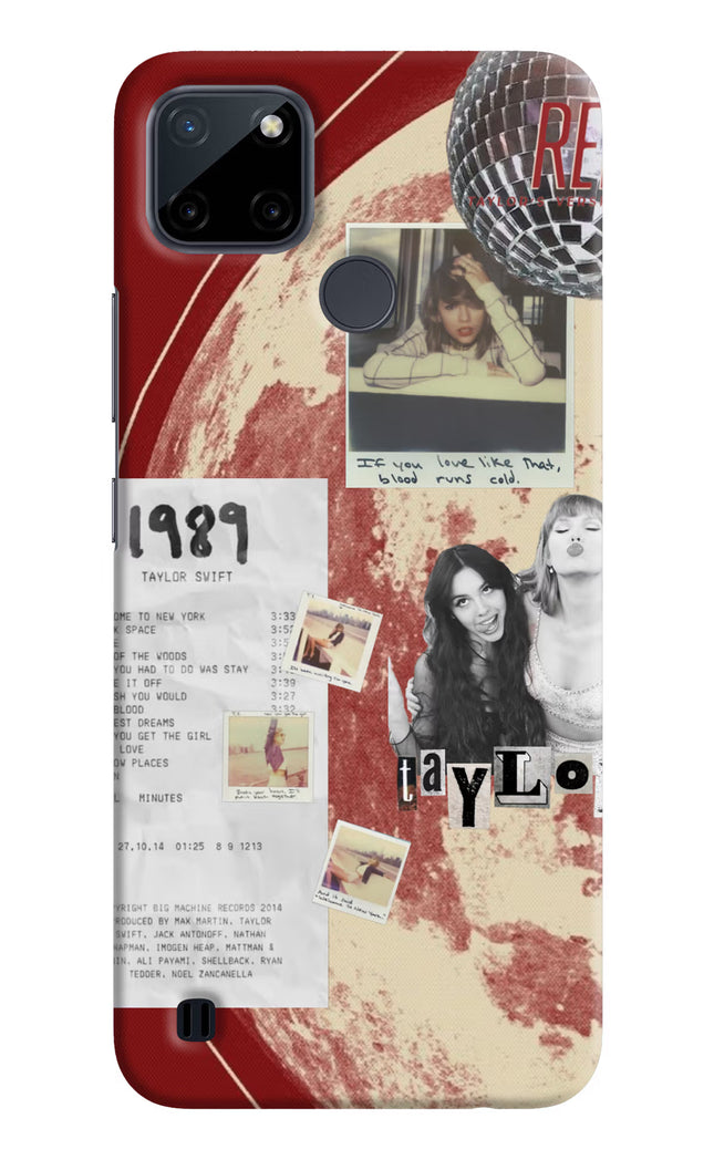 Taylor Swift Realme C21Y/C25Y Hard Case Back Cover by Casekaro