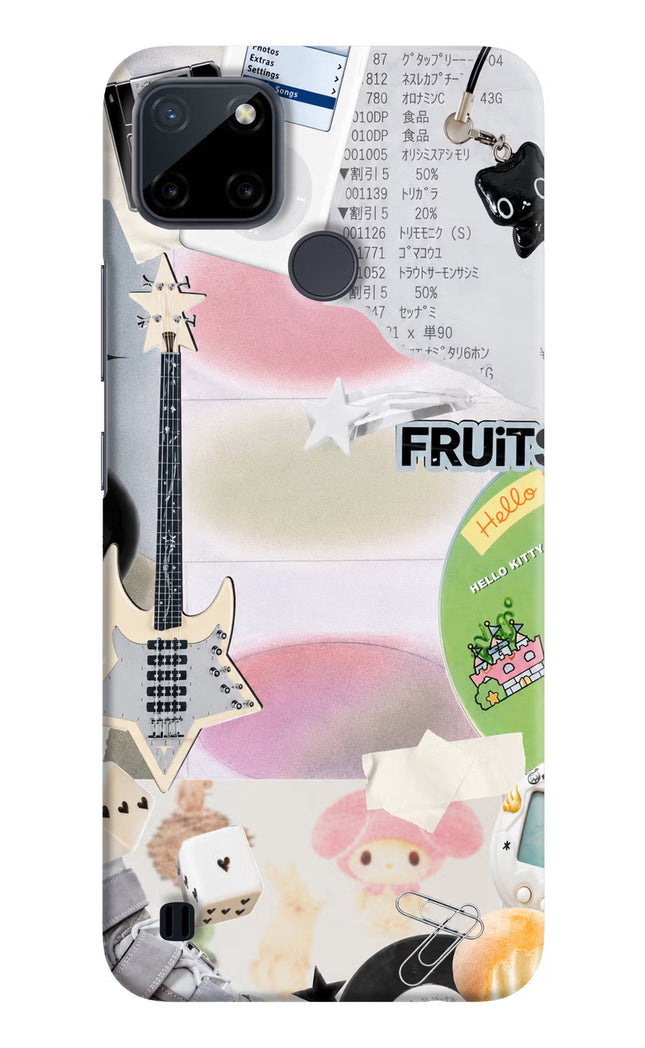 Softcore case Realme C21Y/C25Y Hard Case Back Cover by Casekaro
