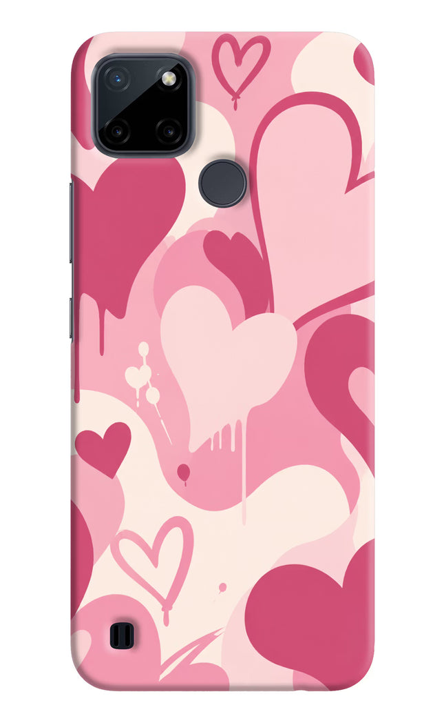 Hearty case Realme C21Y/C25Y Hard Case Back Cover by Casekaro