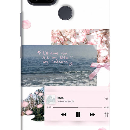 Wave to earth Realme C21Y/C25Y Hard Case Back Cover by Casekaro