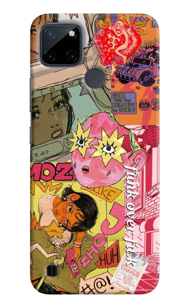 Funkover Realme C21Y/C25Y Hard Case Back Cover by Casekaro