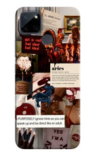 Zodiac Aries Realme C21Y/C25Y Hard Case Back Cover by Casekaro