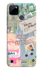 Studio Ghibli Realme C21Y/C25Y Hard Case Back Cover by Casekaro