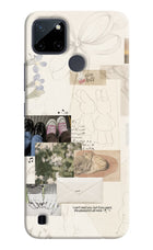 Soft Aesthetic Realme C21Y/C25Y Hard Case Back Cover by Casekaro