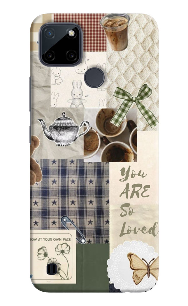 Cookie Realme C21Y/C25Y Hard Case Back Cover by Casekaro