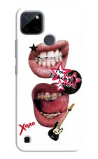 Rockstar Realme C21Y/C25Y Hard Case Back Cover by Casekaro