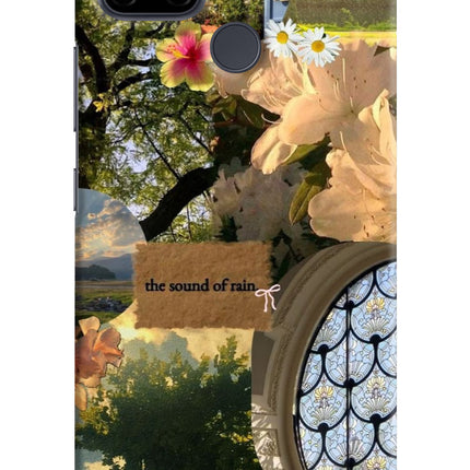 Rain Realme C21Y/C25Y Hard Case Back Cover by Casekaro