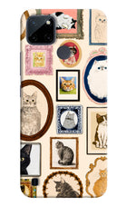Mirror Cats Realme C21Y/C25Y Hard Case Back Cover by Casekaro