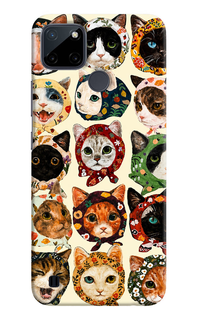 Cool Cat Realme C21Y/C25Y Hard Case Back Cover by Casekaro