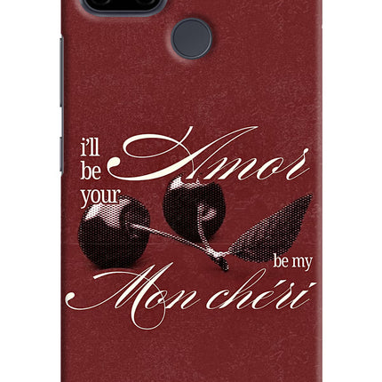 Velvet Cherry Realme C21Y/C25Y Hard Case Back Cover by Casekaro