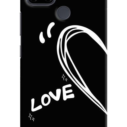 Love Line Realme C21Y/C25Y Hard Case Back Cover by Casekaro