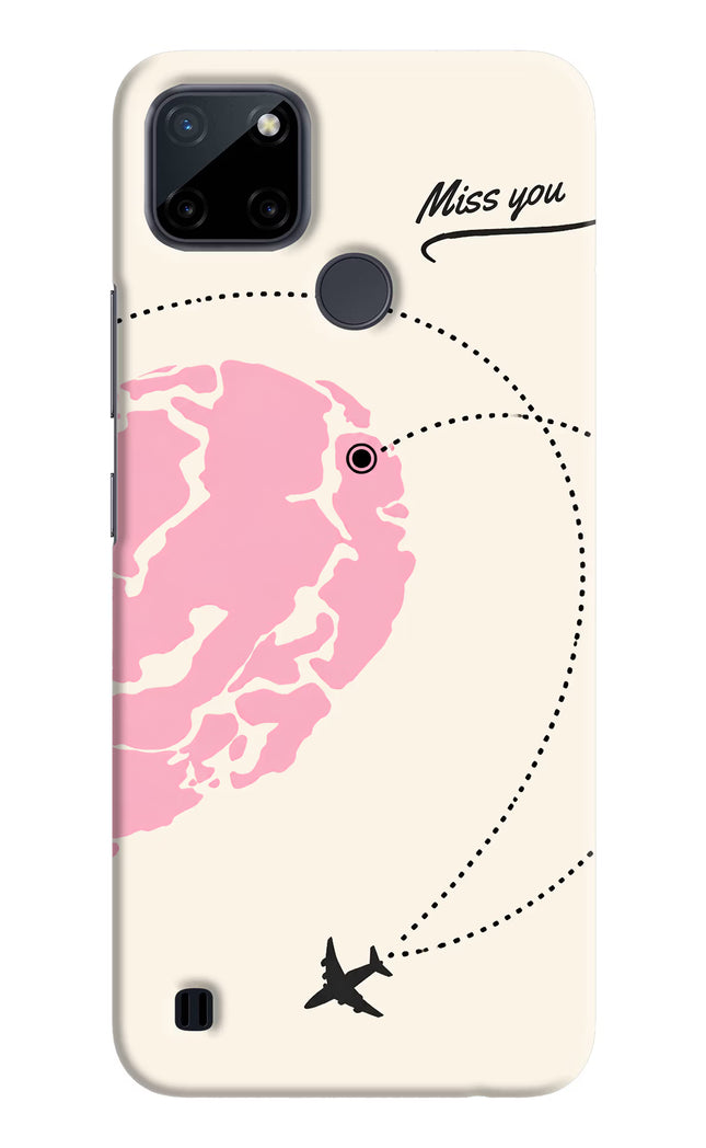 Miss Orbit Realme C21Y/C25Y Hard Case Back Cover by Casekaro