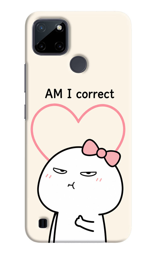 Always Right Realme C21Y/C25Y Hard Case Back Cover by Casekaro