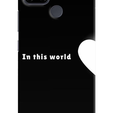This World Realme C21Y/C25Y Hard Case Back Cover by Casekaro