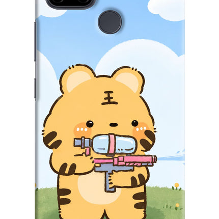 Tiger Treat Realme C21Y/C25Y Hard Case Back Cover by Casekaro