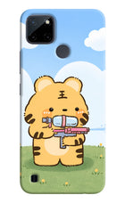 Tiger Treat Realme C21Y/C25Y Hard Case Back Cover by Casekaro