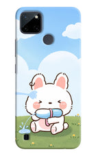 Bunny Treat Realme C21Y/C25Y Hard Case Back Cover by Casekaro