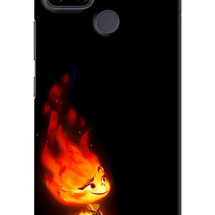 Ember Flame Realme C21Y/C25Y Hard Case Back Cover by Casekaro