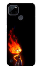 Ember Flame Realme C21Y/C25Y Hard Case Back Cover by Casekaro